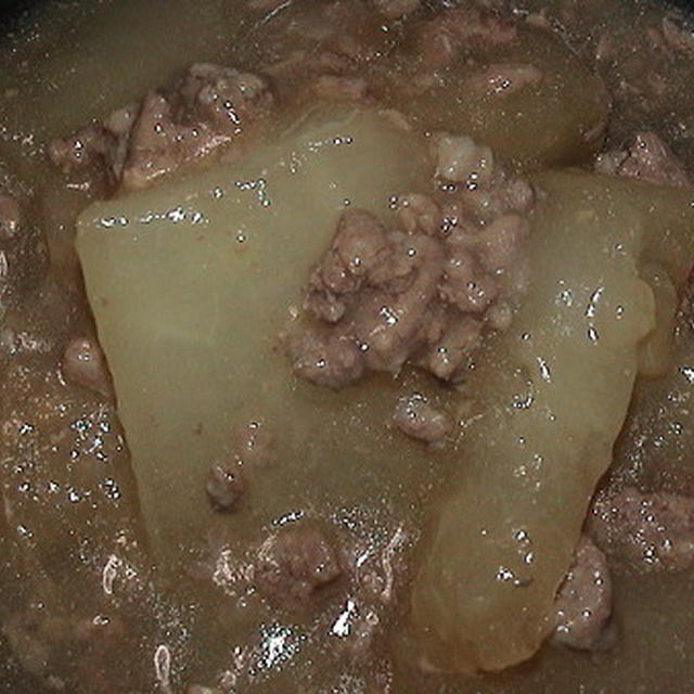 健康法師の　冬瓜のそぼろ煮