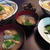 親子丼と浅利のお味噌汁