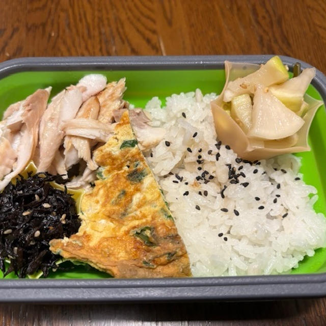 最近のお弁当　　