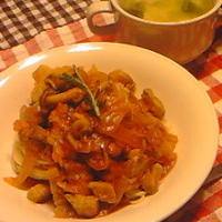 【理想のトマト】のポークパスタ♪