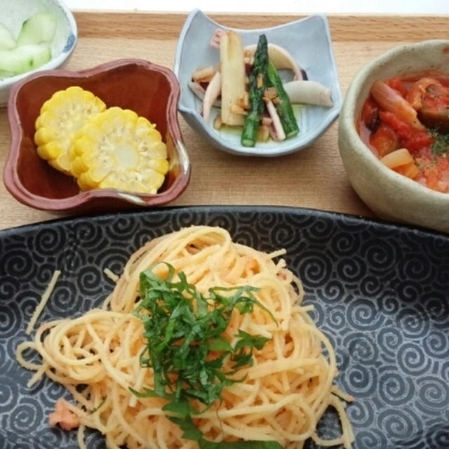 材料２つで激ウマ☆たらこパスタ　と　熱い想い。