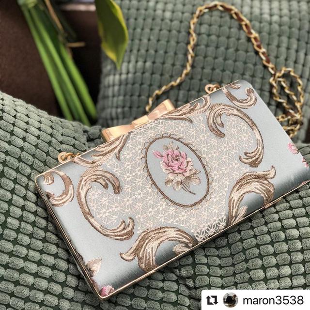 リボンクラッチバッグ♡カフェミナージュ︎セカンドラインシリーズ.｡.:*♡大阪サンセイ...