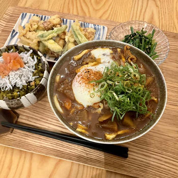 カレーうどんとか