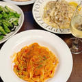 家族みんな大好きな2品！本格パスタ＆ピザで楽しむリッチ晩酌♪【レストランパスタ今だけ半額！】