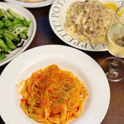 家族みんな大好きな2品！本格パスタ＆ピザで楽しむリッチ晩酌♪【レストランパスタ今だけ半額！】