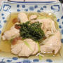 鶏ささみの梅干し風味の煮物