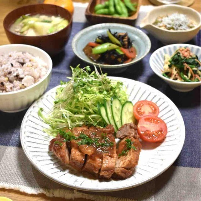 受験前日晩ごはん。いよいよ明日！…受験生のイメージ？！