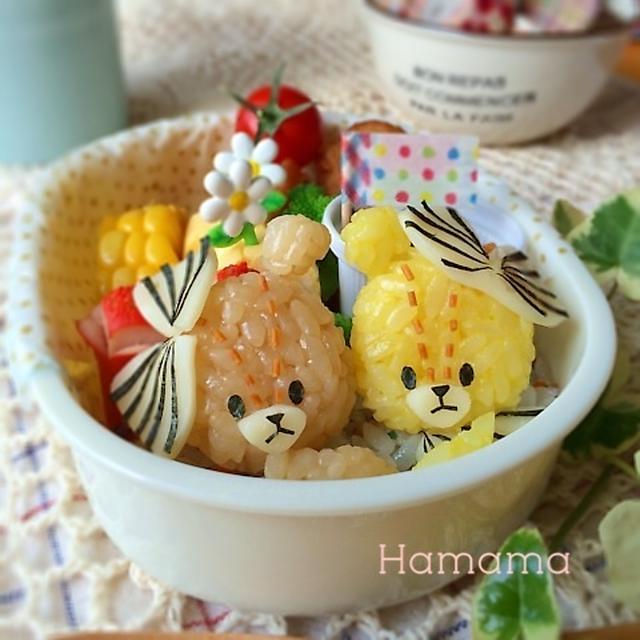 ルルロロのお弁当で2学期スタート♡