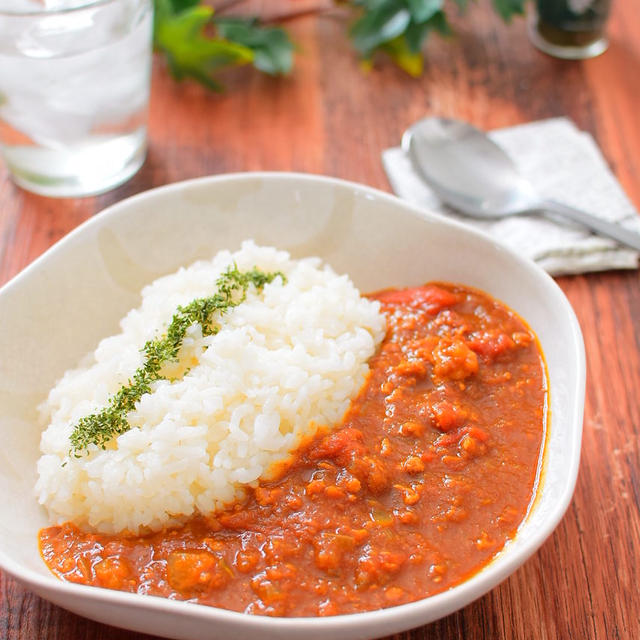 大根おろし入り無水トマトカレーのレシピ