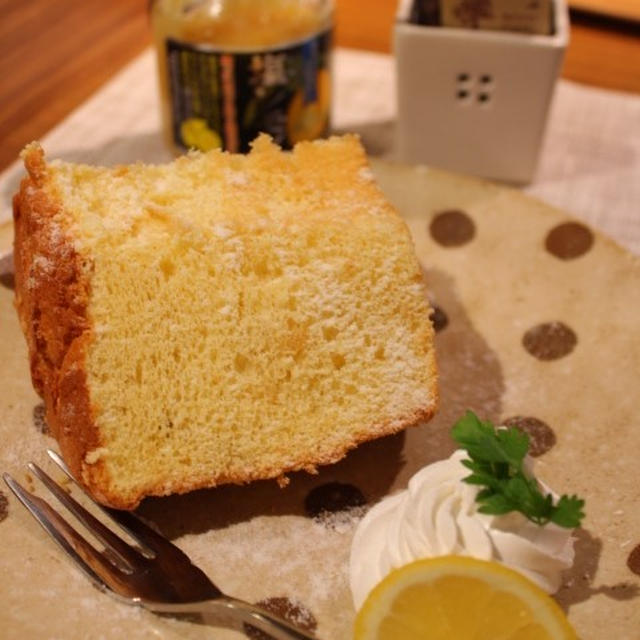 塩レモンシフォンケーキ