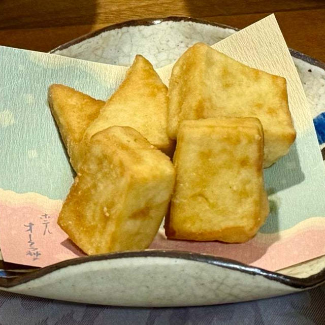 お煮しめリメイクで、高野豆腐の唐揚げ！