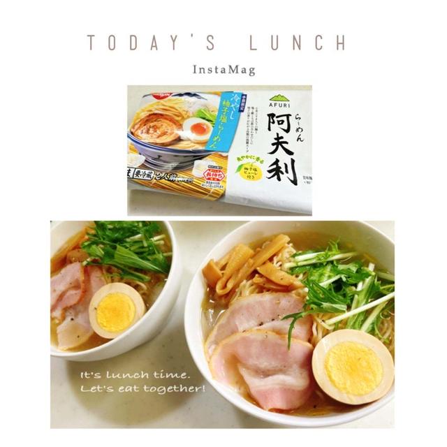ある日の昼ごはん。