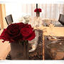 結婚記念日のテーブル