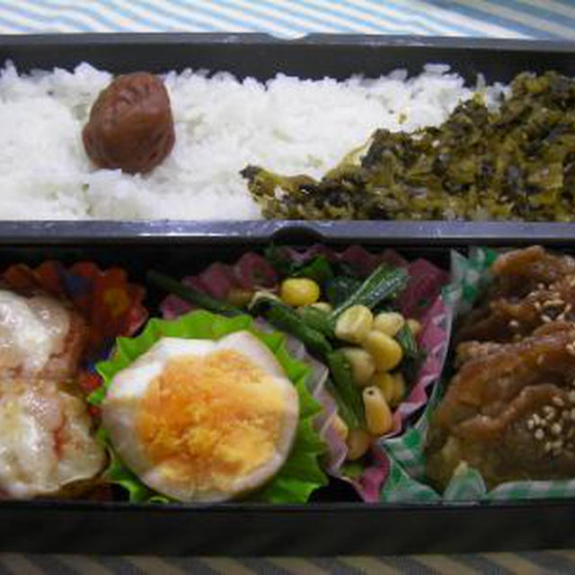 ＊重ねステーキ風弁当＊