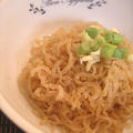 リセットおかず！しらたきの明太子炒め