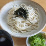 珍しく朝メシにそうめん