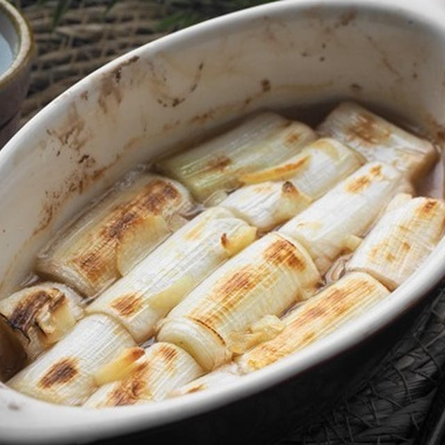 ネギいただき！『ネギのごま油焼き』父も食べる