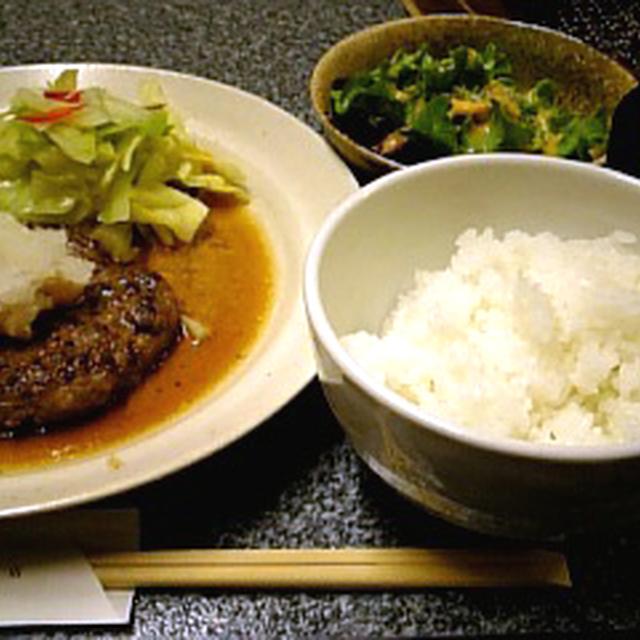 銀座ランチ＠最上級松阪牛のハンバーグ『焼肉割烹 松阪』