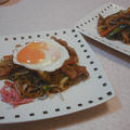 野菜炒め焼きそば