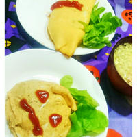 【スパイス大使♥シナモン：かぼちゃのオムレツ】