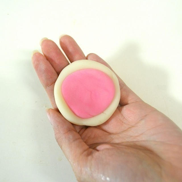 薔薇の練りきりの作り方
