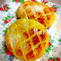 トースターで10分☆食パンが本格メロンパンに変身 by Mariさん