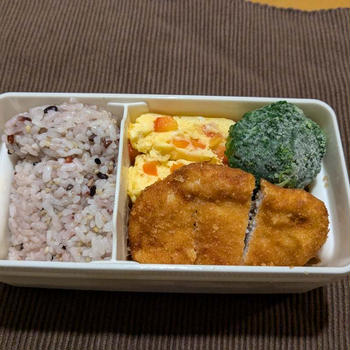 わたしのお弁当　〜チキンカツのお弁当〜