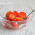 プチトマトのはちみつポン酢和え　#プチトマト　#はちみつ　#ポン酢　#サラダ
