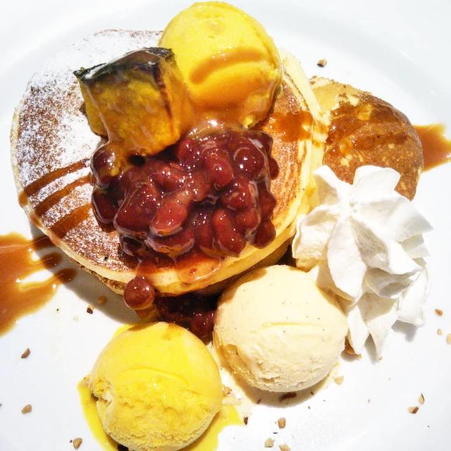 半額クーポン☆デニーズでかぼちゃのパンケーキ♡