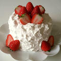 【4号サイズ】苺のデコレーションケーキ♪ by bvividさん