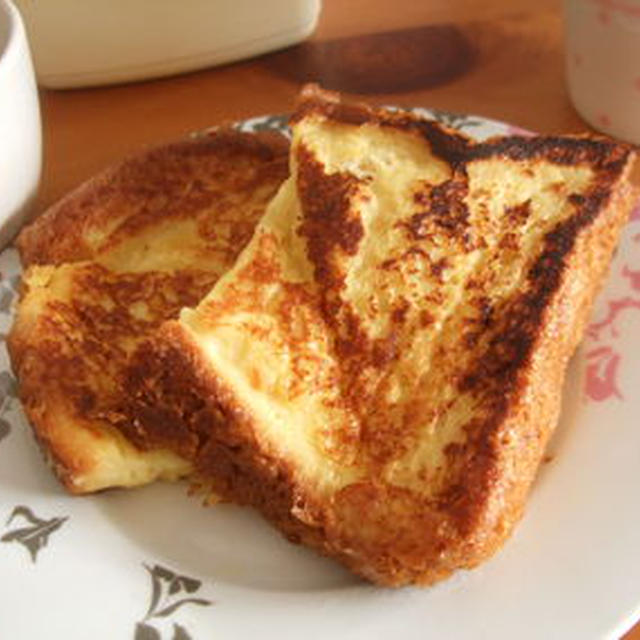 失敗食パンで・・・フレンチトースト