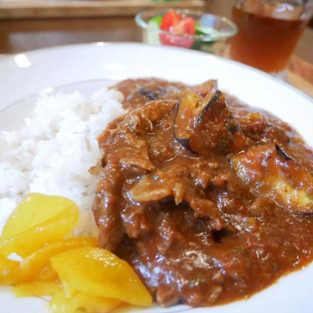 とろとろ炒めなす収穫30、31個めはカレーです！