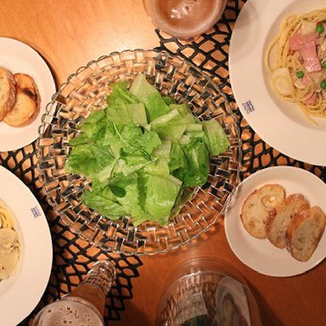 『蕪とベーコンのスパゲッティ』な夜。