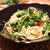 素干し桜えびとのらぼう菜のスパゲッティー