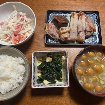 豚肉と鶏もも肉のココット焼き