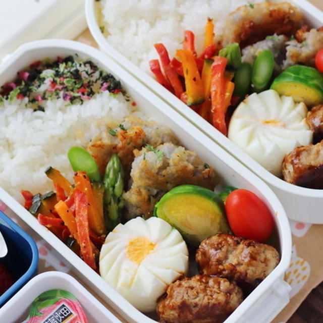 弁当記録｜ハッシュドレンコン・根菜のハニーマスタード炒め簡単レシピ付き