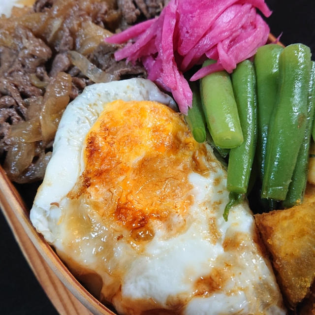 牛時雨煮弁当