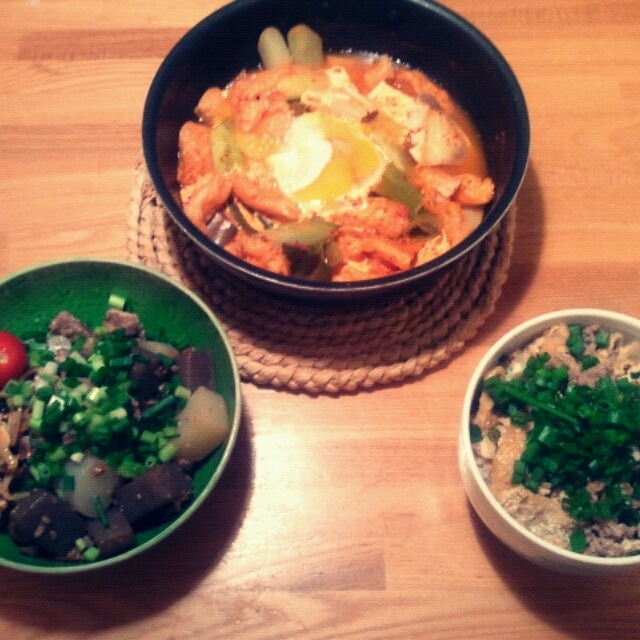 夜ご飯。