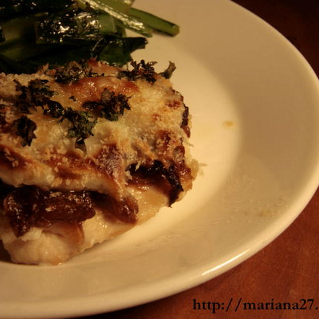 我が家のベシャメルソース　で「鶏胸肉のホワイトソースグリル」　byまりあーな　（３/１４）