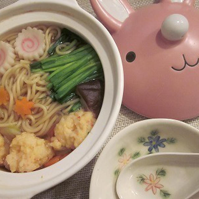 レシピ掲載報告~！プチッと！えびしんじょ土鍋煮込みラーメン