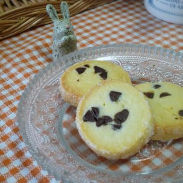 チョコチップ入りクッキーと、なんちゃってお菓子教室と・・・。