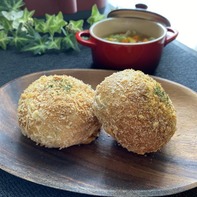 焼きカレーパン（エアーオーブン）