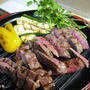 お肉を焼いて・・・パワー注入！