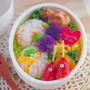フォークで食べるキャラ弁