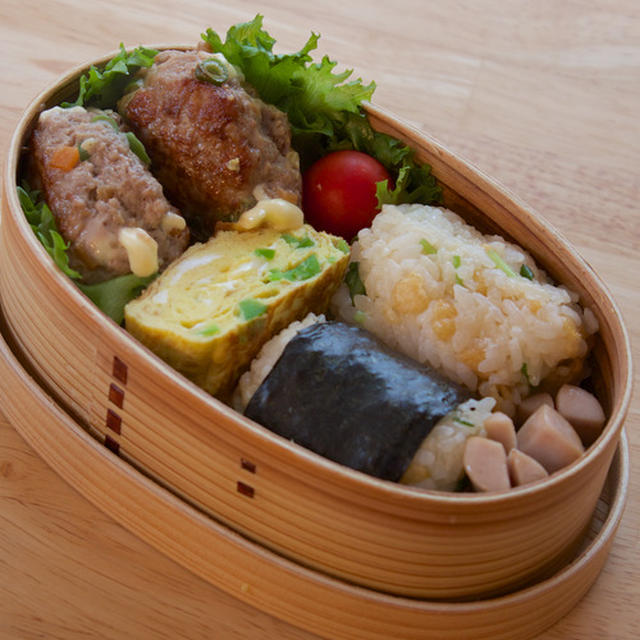 【　長女のお弁当と朝ごはん　】