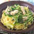 あっさりしながらも深い味わい♪牡蠣と水菜のオイルパスタ