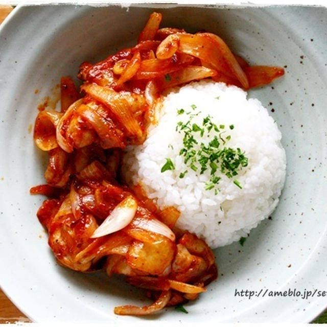 鶏肉と玉ねぎdeナポリはん・たらこのガレット、つくレポありがとうございました( ・∀・)ﾉ♪