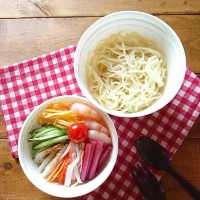 6.11　冷やし中華弁当&「今日のすき間埋めおかず」Vol.7