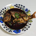 「茨城県産活魚」で鯛の煮付け♪
