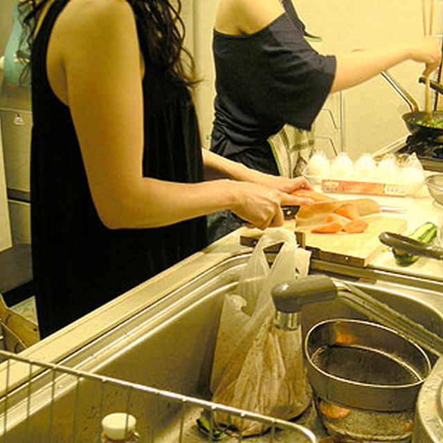 美女と肉食系男子の晩餐会